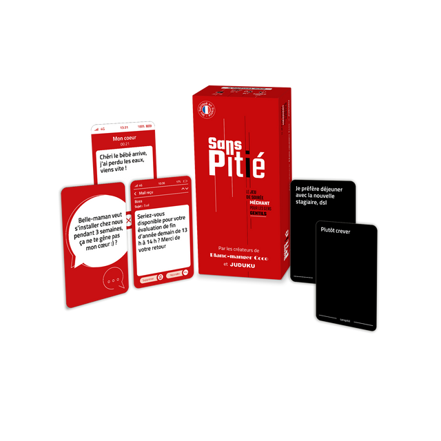 SANS PITIE Jeu de société SANS PITIÉ