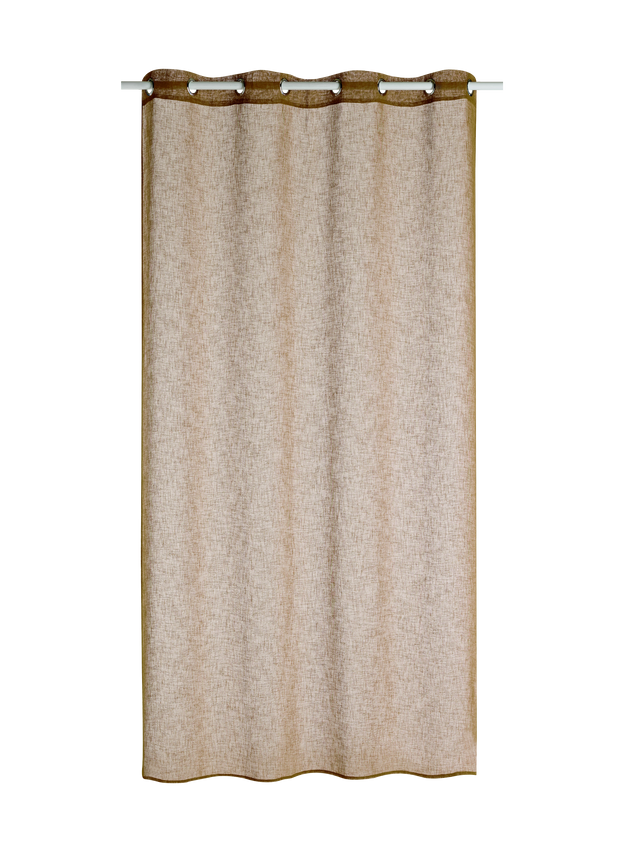 Voilage LIUM coloris chanvre 140 x 240 cm