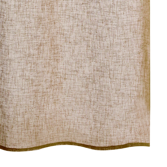 Voilage LIUM coloris chanvre 140 x 240 cm