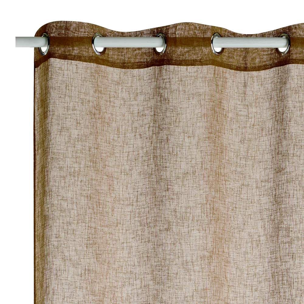 Voilage LIUM coloris chanvre 140 x 240 cm