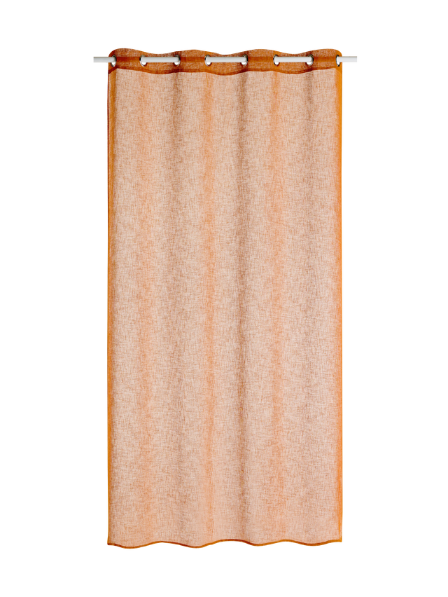 Voilage LIUM coloris ambre 140 x 240 cm