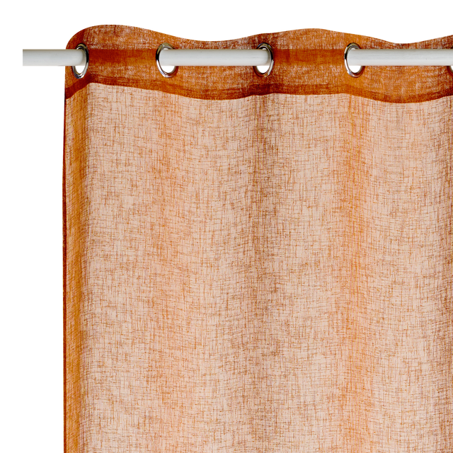 Voilage LIUM coloris ambre 140 x 240 cm