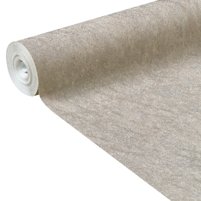 Papier peint intissé YSÉE coloris gris perle