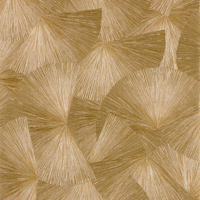 Papier peint intissé YANG coloris or
