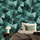 Papier peint intissé Ekynox Émeraude