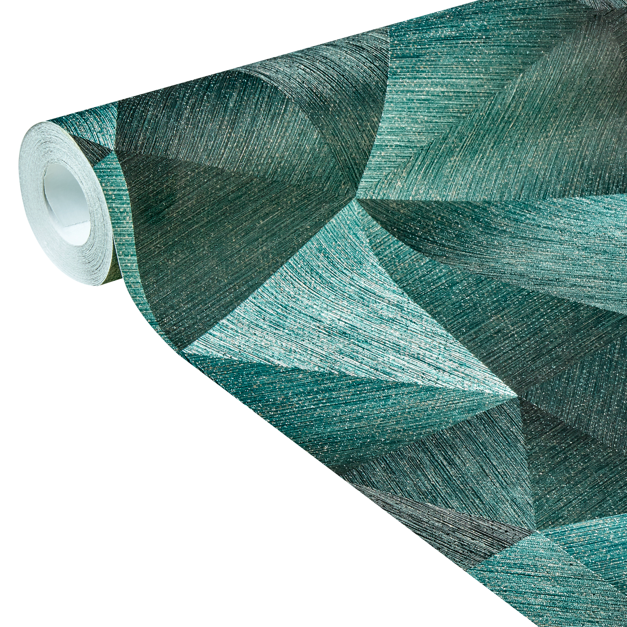 Papier peint intissé EKYNOX coloris émeraude