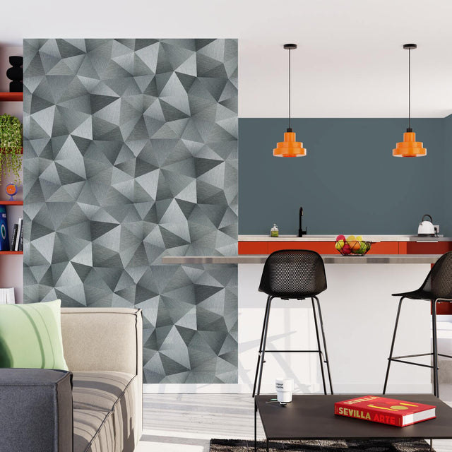 Papier peint intissé EKYNOX coloris argent