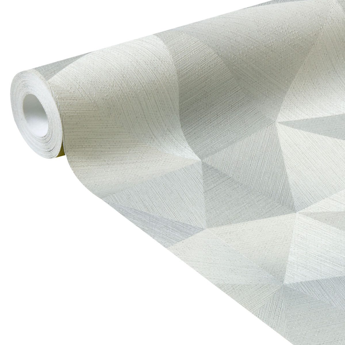 Papier peint intissé Ekynox Blanc perlé