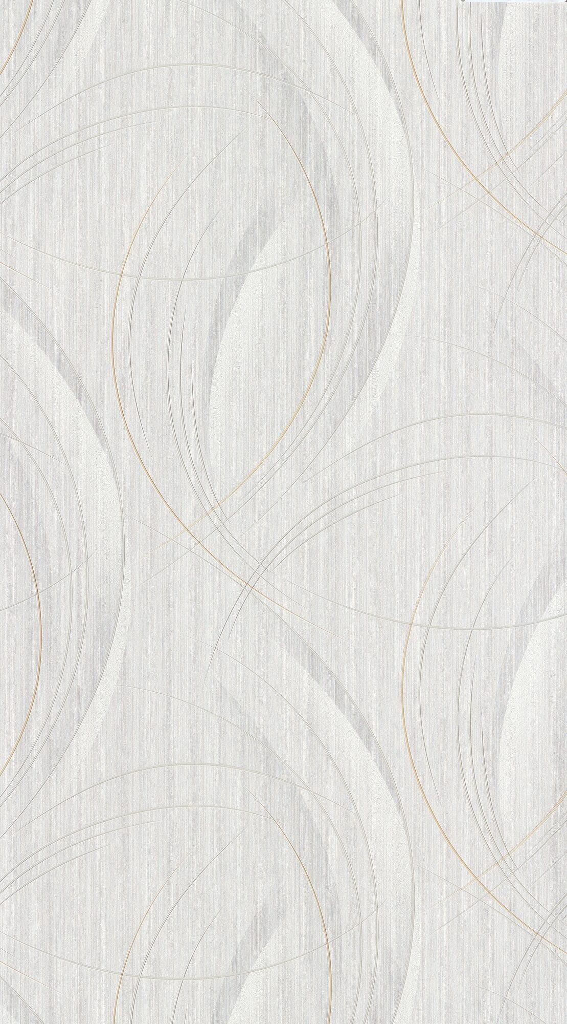 Papier peint intissé Frisson Crème