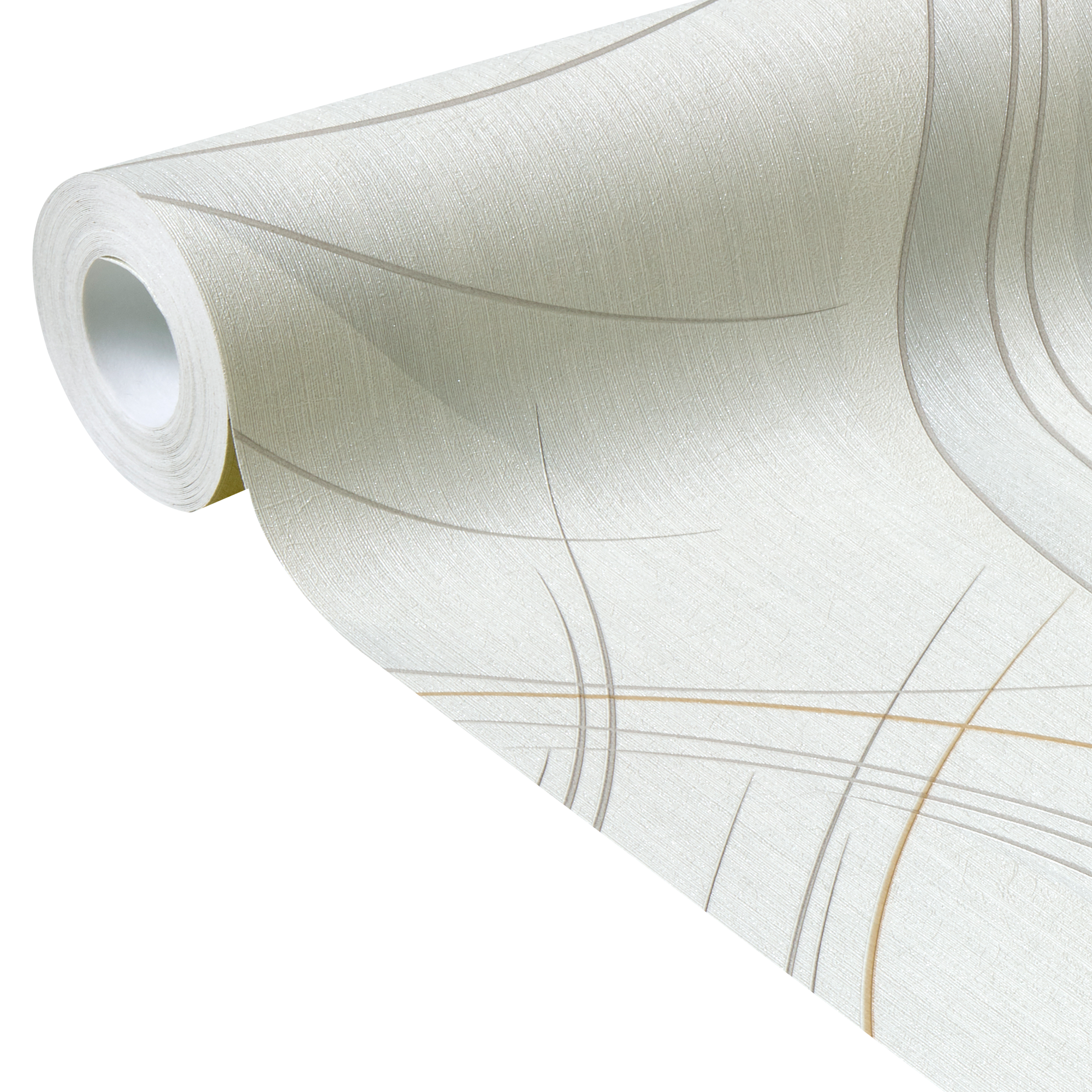 Papier peint intissé FRISSON coloris crème