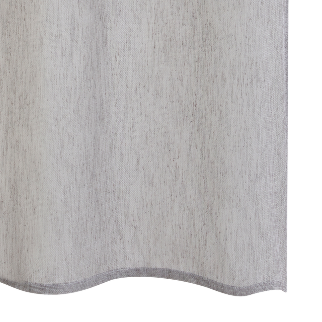 Voilage GRIMALDI coloris gris 140 x 240 cm