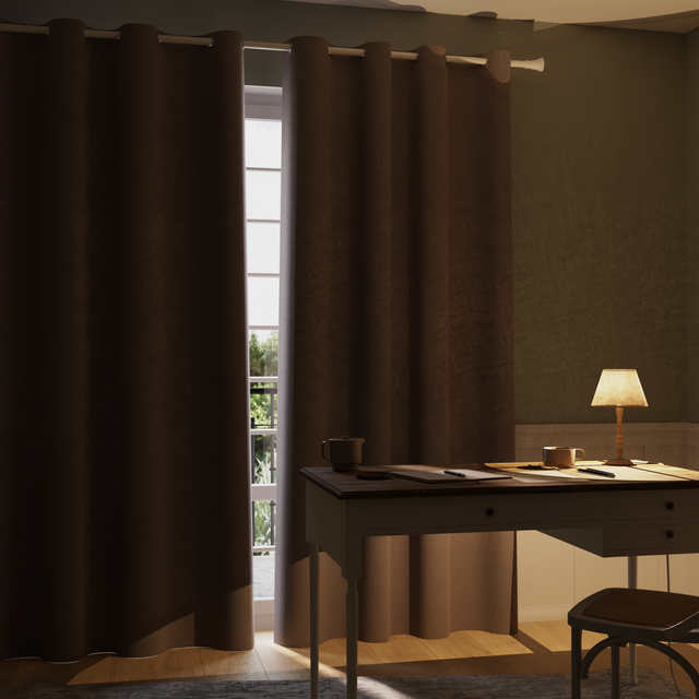 Rideau 100% occultant KERI 132 x 260 cm