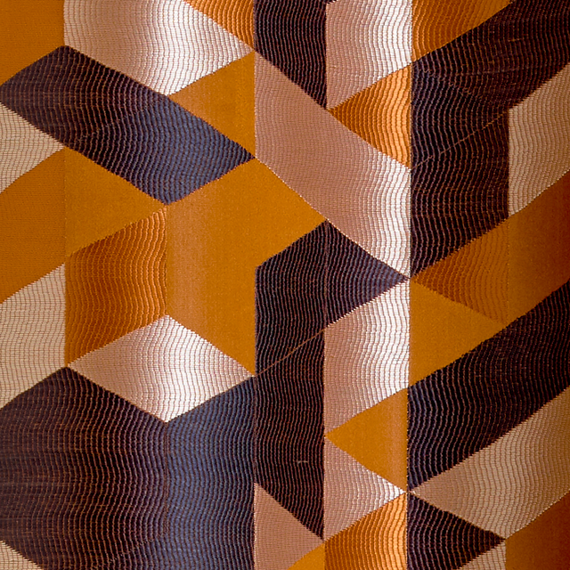 Rideau ALTU coloris ambre 135 x 260 cm