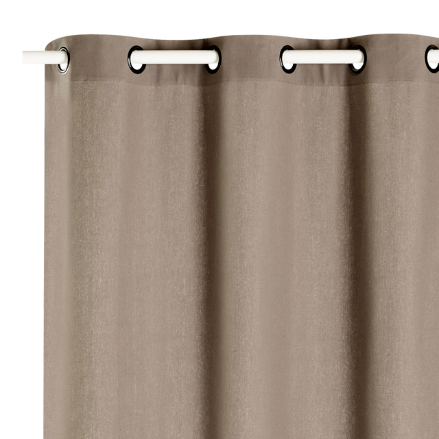 Rideau SITIA coloris chanvre 140 x 260 cm
