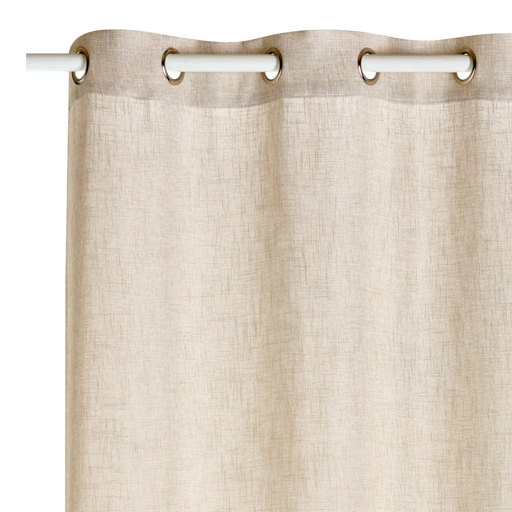 Rideau ALAN coloris naturel 140 x 260 cm