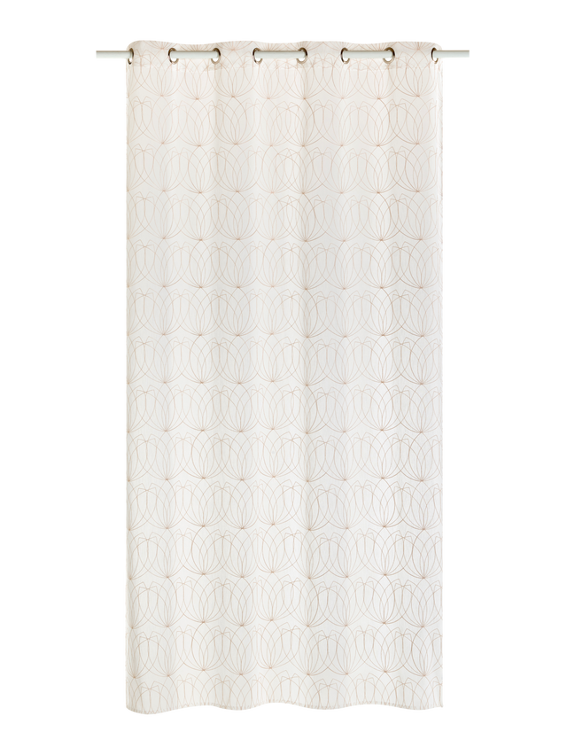 Voilage NYMPHEA coloris naturel 140 x 240 cm