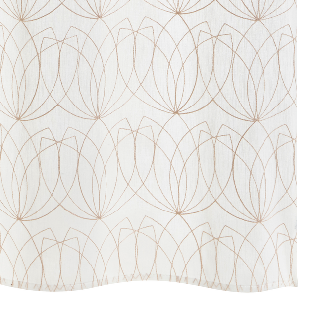 Voilage NYMPHEA coloris naturel 140 x 240 cm