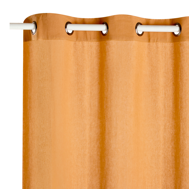 Rideau MARENGA coloris ocre 140 x 260 cm