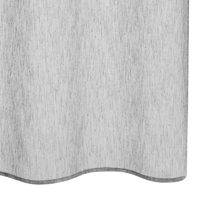 Voilage BADJI coloris gris 140 x 240 cm