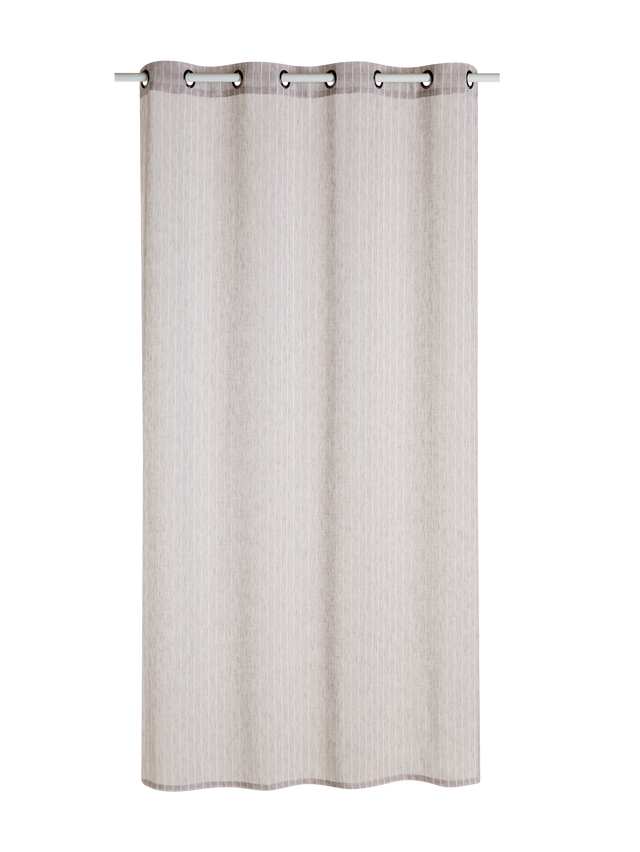 Voilage ALEXIA coloris lin 140 x 240 cm