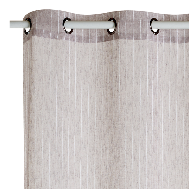 Voilage ALEXIA coloris lin 140 x 240 cm