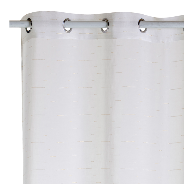 Voilage KLIA coloris doré 140 x 240 cm