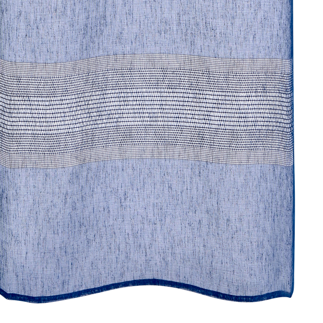 Voilage HELIOS coloris indigo 140 x 240 cm