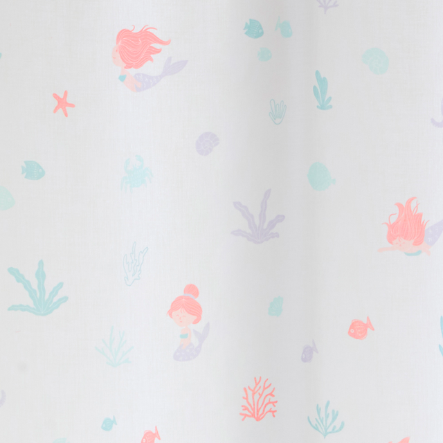 4MURS Voilage SIRENINA coloris bleu clair 140 x 240 cm