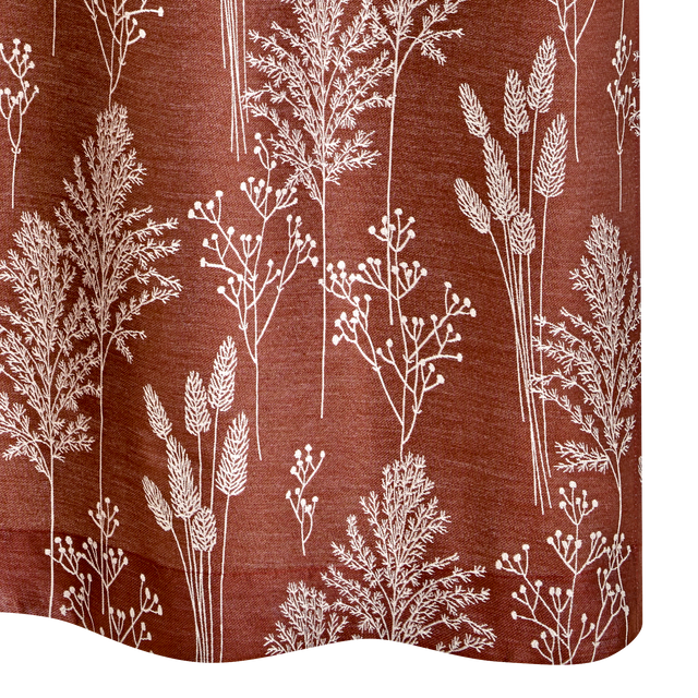 Rideau LAGURA coloris cognac 140 x 260 cm