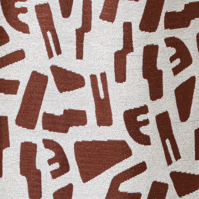 Rideau KANTO coloris brun 140 x 260 cm