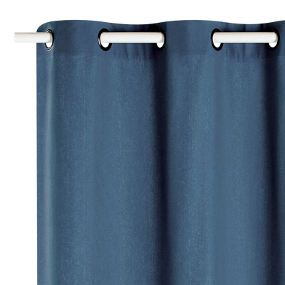Rideau Marenga Bleu indigo
