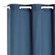 Rideau Marenga Bleu indigo