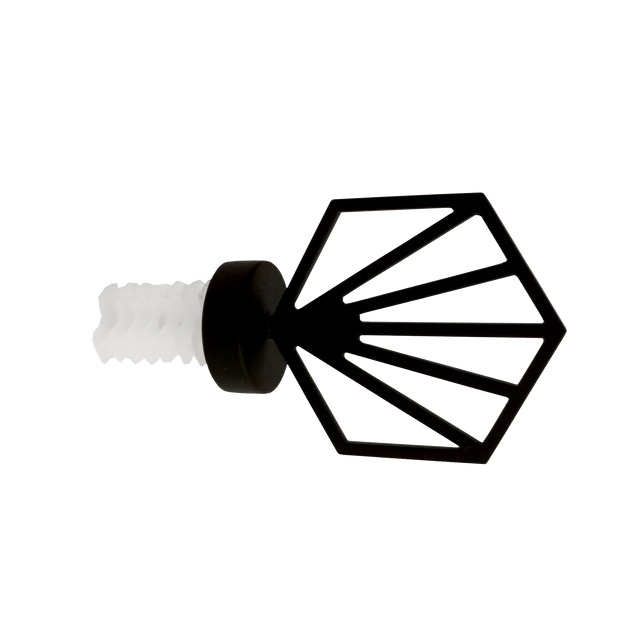 Embout ZEN coloris noir mat