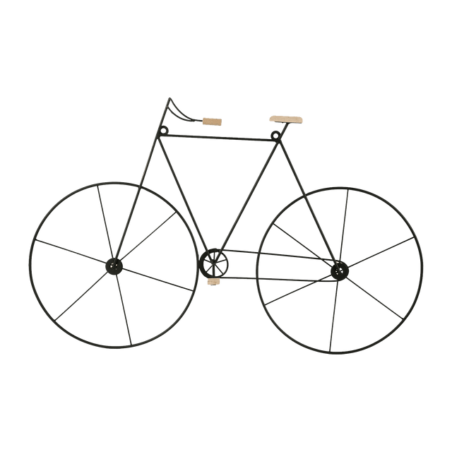 Déco murale métal HUSHOVD coloris noir