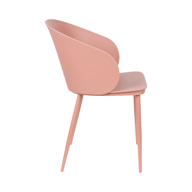 Fauteuil GIGI coloris rose poudré