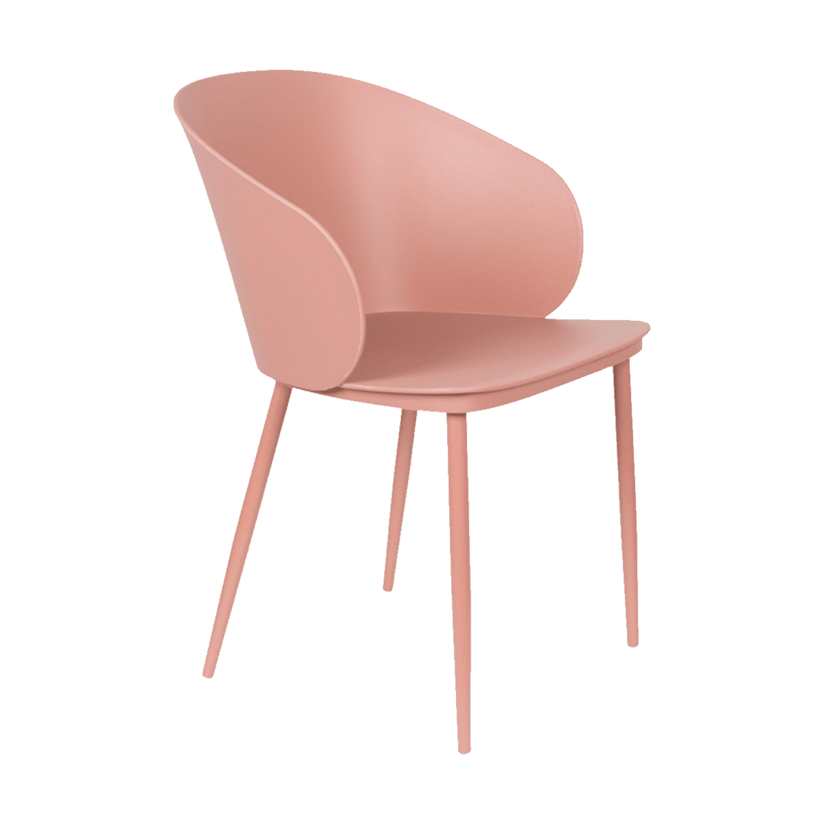 Fauteuil Gigi Rose poudré 1 place