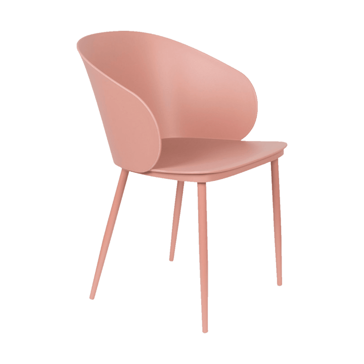 Fauteuil Gigi Rose poudré 1 place