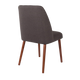 Chaise Conway Gris foncé 1 place