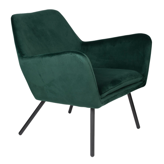 Fauteuil LOUNGE coloris vert sapin