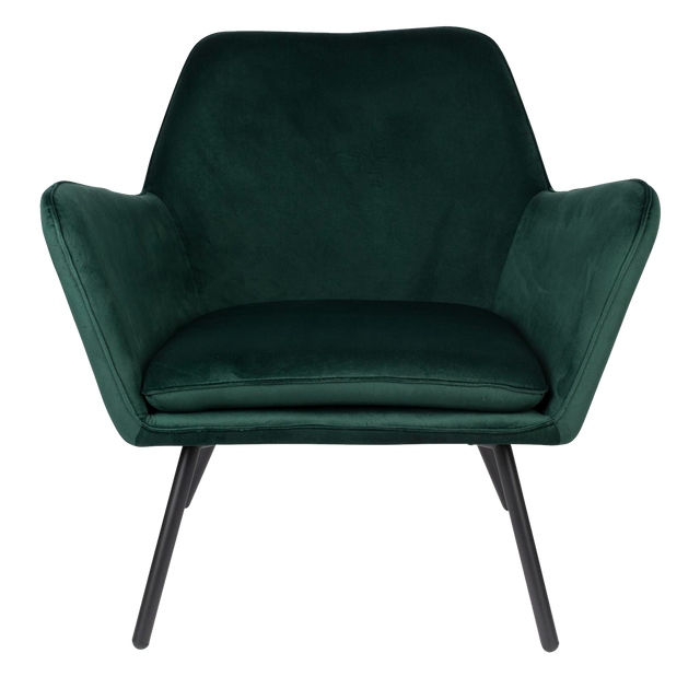 Fauteuil LOUNGE coloris vert sapin