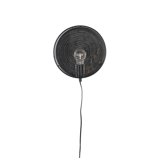 Applique LEA coloris noir 25,5 x 25,5 cm