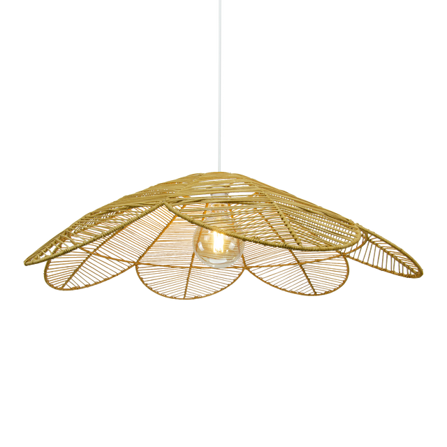 Suspension ANDENE coloris naturel 24 x 85 cm