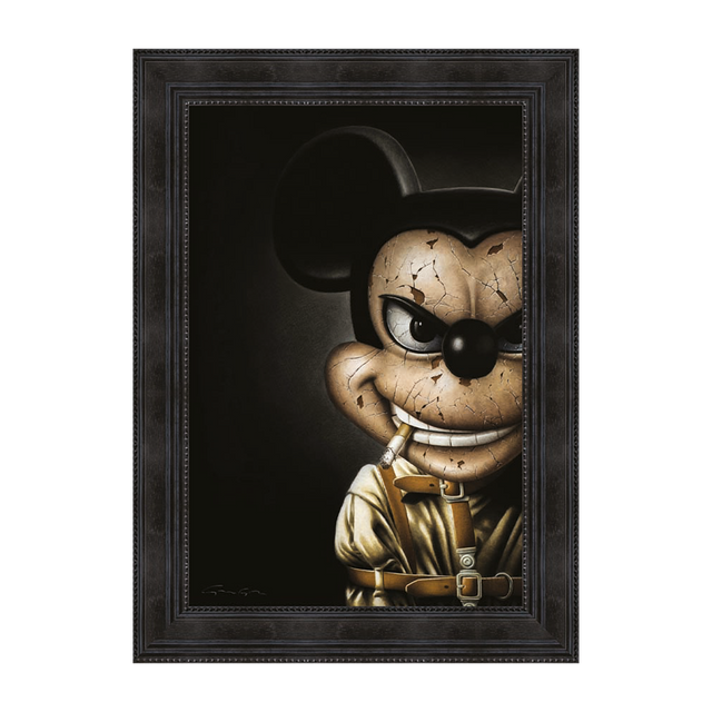 Granger Mouse Tableau GRANGER BAD MOUSE coloris noir - 4MURS