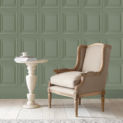 LAURA ASHLEY Papier peint intissé Coleen Vert de gris