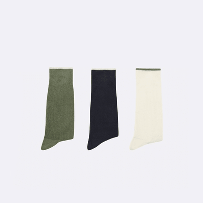FAGUO Chaussettes Tennis Multicolore