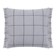 Housse de coussin Paolo Gris souris