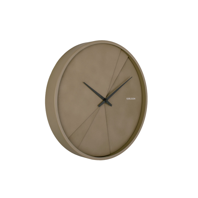 Present Time Horloge MATHIEU coloris kaki