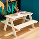 Table pique-nique enfant Maloya Naturel