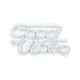 Néon Good vibes Blanc