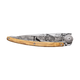 DEEJO Couteau Van life Bois d'olivier
